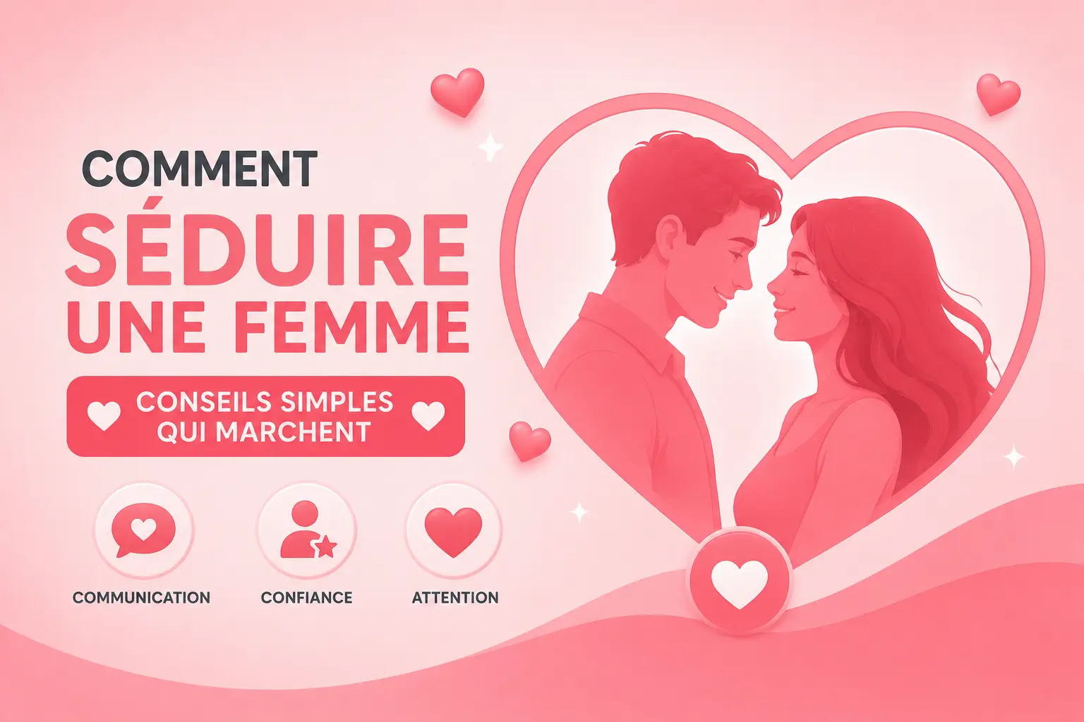 comment séduire une femme quelques conseils simples